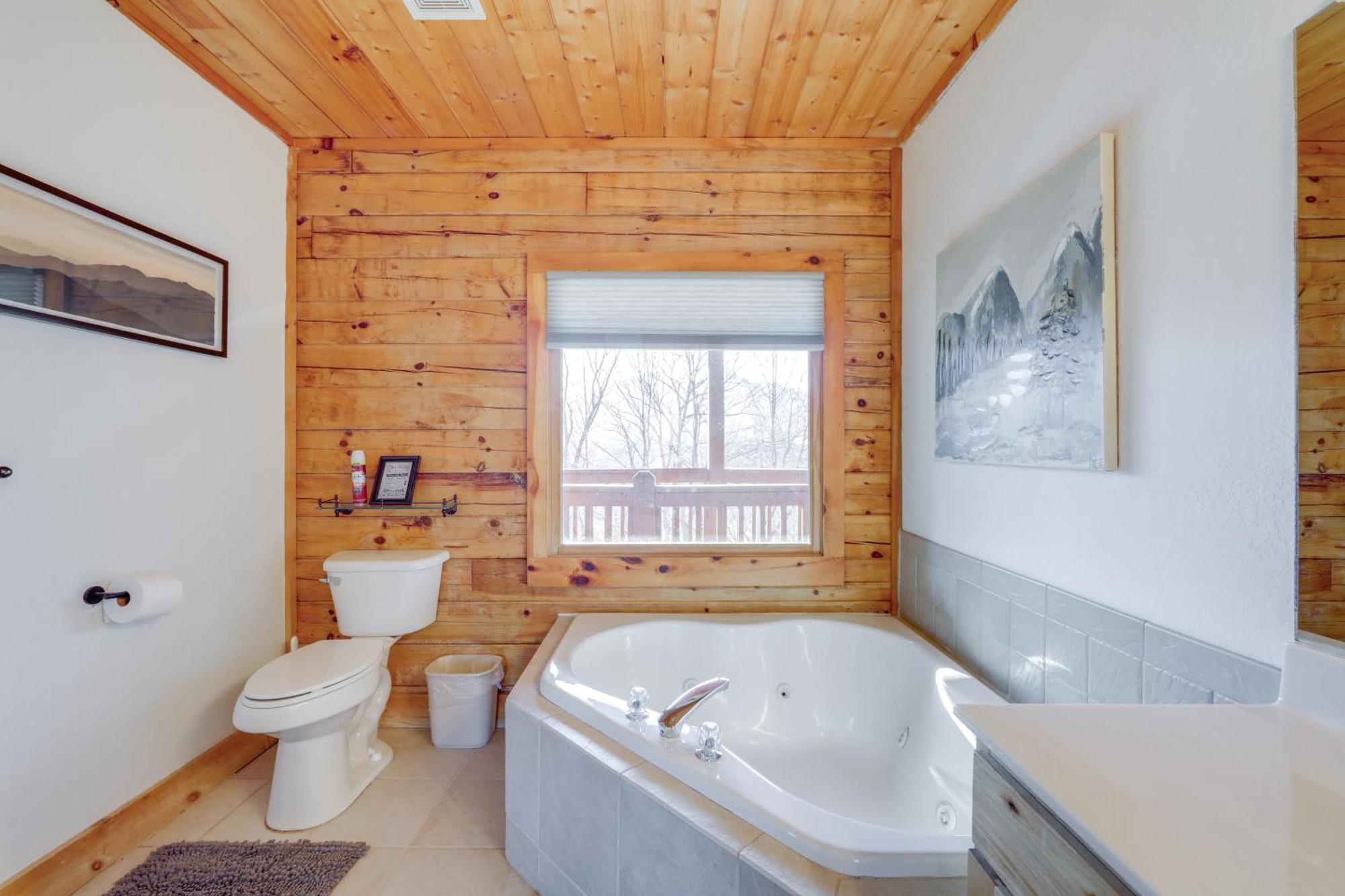 ווינסוויל Whits End Smoky Mtn Home With Hot Tub, Views מראה חיצוני תמונה