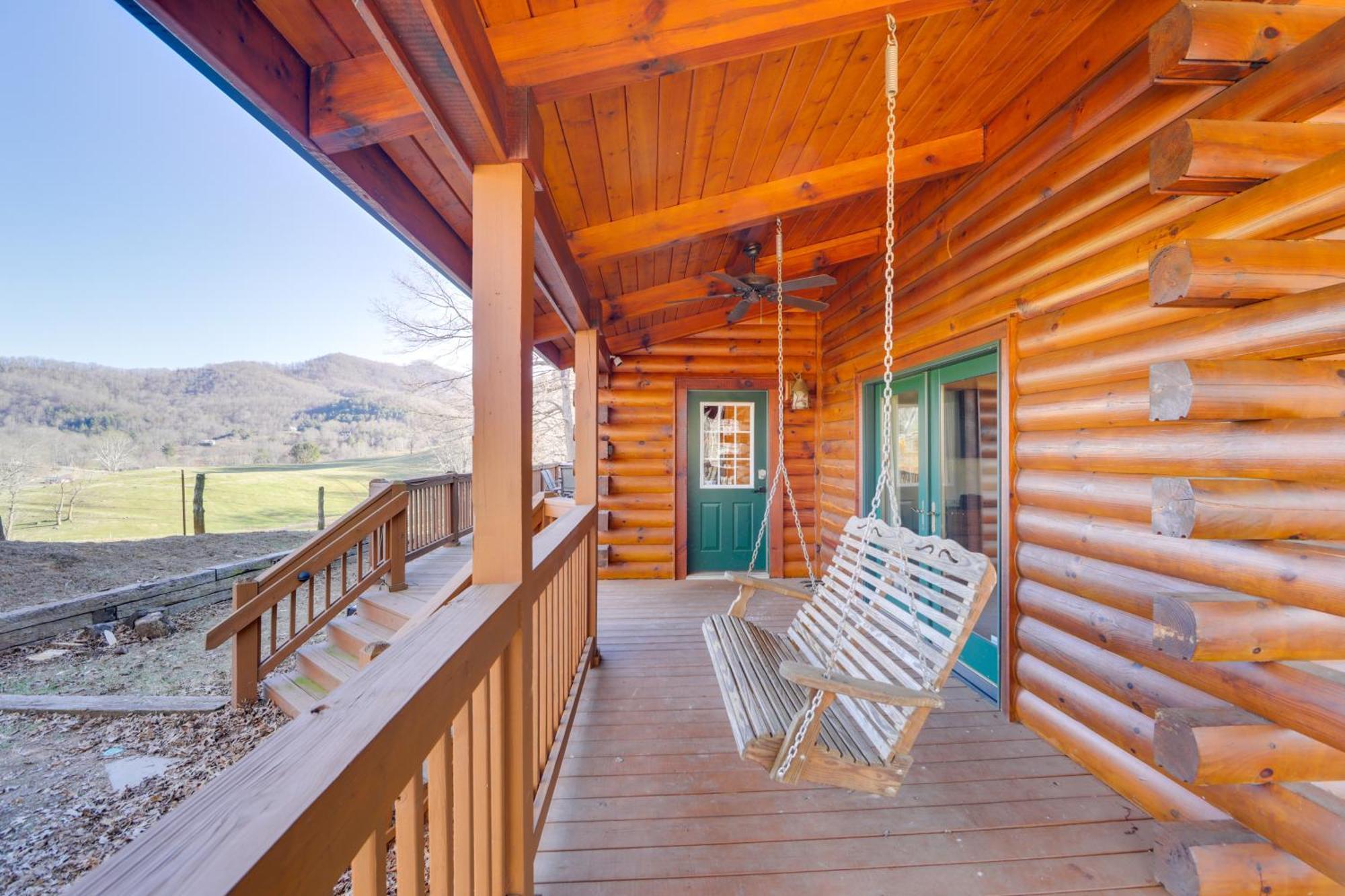ווינסוויל Whits End Smoky Mtn Home With Hot Tub, Views מראה חיצוני תמונה